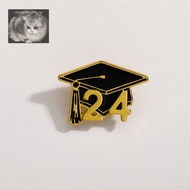 manysincerity 2024 Graduation Cap Lapel Pin Souvenir Emblem Badge, Graduation Gifts Nice
