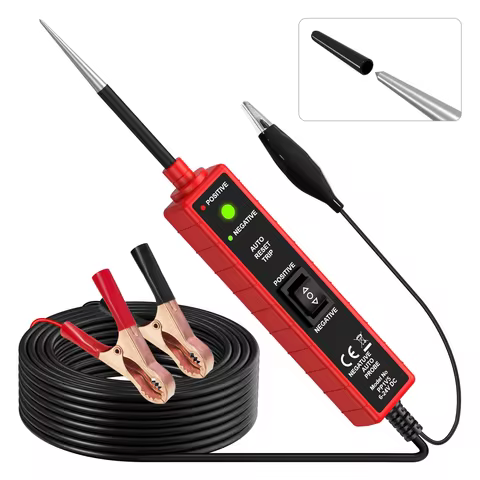 Automotive Electrical System Tester DC 6-24V with LED Test Light PP1V5 Polarity Identification Conti