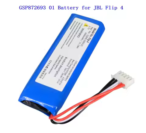 1x GSP872693 01 3000mAh Replacement Battery For JBL Flip 4 Flip 4 Special Edition Batteries Speaker 