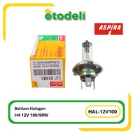 Aspira H4 12V 100W 90W Halogen Light Bulb