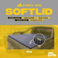 NISSAN NAVARA/FORD RANGER/ISUZU DMAX/TOYOTA HILUX/MITSHUBISHI TRITON FORCE 4WD SOFTLID
