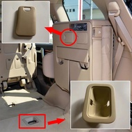 1Pc Beige/Black Third Row Seat Lock Hook Cover Rear Seat Floor Cover Carpet Base Cap For Toyota Land
