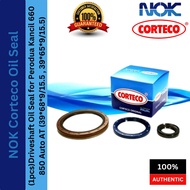 (1pc) NOK Corteco Drive Shaft Driveshaft Oil Seal for Perodua Kancil 660 850 Auto AT (39*68*9/15.5 , 39*65*9/15.5)