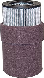 Solberg 235P Polyester Filter Element, 9-5/8" Height, 4-3/4" Inner Diameter, 7-7/8" Outer Diameter, 