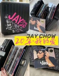全網最高價收購：Jay周杰伦出道20周年 限量台版黑胶LP套装 周杰倫14張專輯20周念紀念黑膠唱片套裝