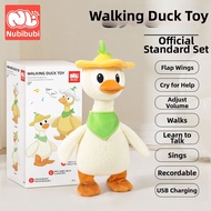 NUBILUBI | Educational Speaking and Walking Duck Toy for 1-3 Year Olds