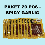 PAKET 20 PCS Wulama Latiao Spicy Tofu Snack Cemilan Pedas Cina HALAL