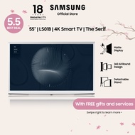 Samsung 55" The Serif 4K QLED Smart TV, 3 Ticks