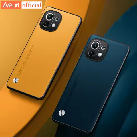 Silicone Protection Case For Xiaomi Mi 11T Pro 11i Luxury Leather Phone Case For Xiaomi Mi 11 Lite 5