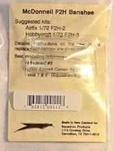 Squadron Products McDonnell F2H Banshee Vacuform Canopy
