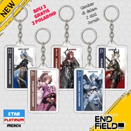GANTUNGAN Arknights Endfield Keychain - Arknights Endfield Keychain - Anime Game Keychain - Ardelia 
