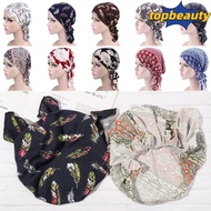 TOPBEAUTY Turban Hat Women Scarf Muslim Cancer Chemo Hat