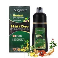 ▶$1 Shop Coupon◀  Purple Hair Dye Color Shampoo, Instant Permanent Hair Dye Coloring Shampoo Herbal