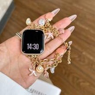 1pc Women Pink Dreamy Ocean Mermaid, Starfish, Shell, Faux Pearl Decor Adjustable Metal Replacement 