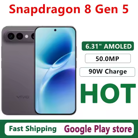 Original Vivo S50 Pro Mini Mobile Phone Snapdragon 8 Gen 5 OTA 6.31" AMOLED 120HZ 6500mAh Battery 90