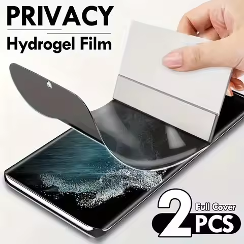 2Pcs Privacy Screen Protector For Realme P1 P4 P2 Pro 5G P3 Ultra Lite 4G 5G Anti-Spy Hydrogel Film