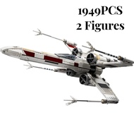 MOC gạch 75355 UCS X Fighter khối xây dựng kỹ thuật tàu vũ trụ đồ chơi cho nam giới người lớn xây dự