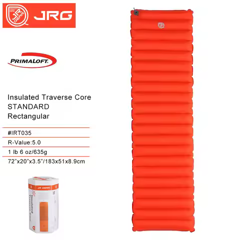 JR Gear R3.0/5.0 Prima Loft light outdoor air mattress moistureproof inflatable camping mat with TPU