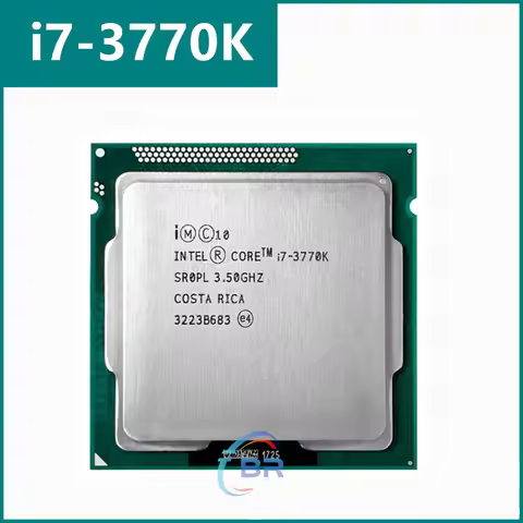 i7 3770K Quad Core 3.5GHz LGA 1155 8MB 95W CPU for Z77 Motherboard