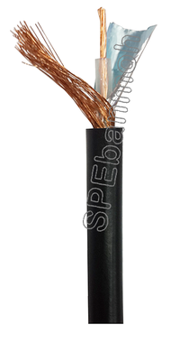 [ 2 เมตร ] SUI-126 สีดำ Black สายสัญญาณเสียงโมโน 6มิล Audio Mono Cable 6mm สายไมค์โมโน HYBRIDE Microphone Mono cable ทองแดงแท้ Audio Cable Mono Vidio Cable Copper สายนำสัญญาณ โมโน สัญญาณเครื่องเสียง