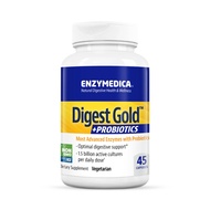 Enzymedica Digest Gold + Probiotics, 2-in-1 Formula for Gut Health, Digestive Enzymes & 1.5 Billion 
