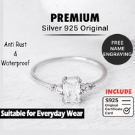 THE MATCHES STORE - Jade Ring silver 925 original silver ring for woman couple cincin silver 925 original perempuan