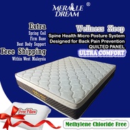 Tilam Spring Mattress-QUEEN SIZE- 11.50" Wellness Sleep,Spine Health,Ultra Comfort+Extra Firm Base