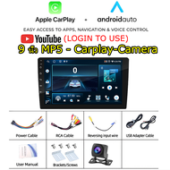 จอรถยนต์ 2Din ขนาด 7/9/10 นิ้ว MP5 Carplay Android Auto รองรับ YouTube เข้าสู่ระบบเพื่อใช้ Bluetooth