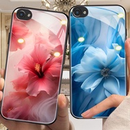 DMY case flower oppo r15 r11 f23 findx3 f15 findx2 f9 r17 f19 f11 f7 f17 r11s findx6 r9s findx5 pro plus lite tempered glass case