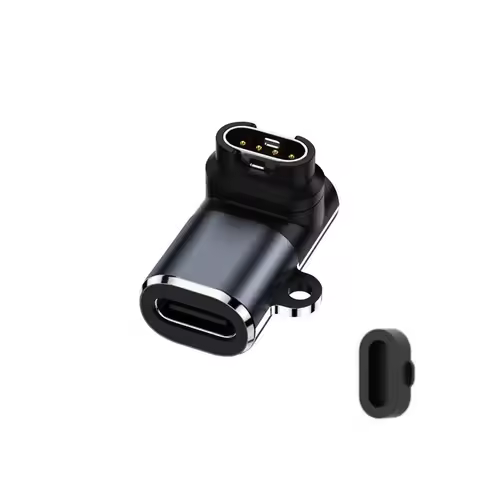Dust Plug+ Charging Converter for Garmin Fenix 8 7 7S 7X 6 E Pro Solar Instinct,Venu 3S 2 SQ Vivoact