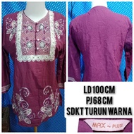 Max PLUS WOMEN'S RED BLOUSE TOP