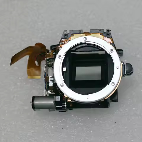 99%New mirror box frame with shutter assy and aperture assy repair parts For Nikon D3200 SLR