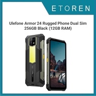 Ulefone Armor 24 Rugged Phone Dual Sim 256GB Black (12GB RAM)