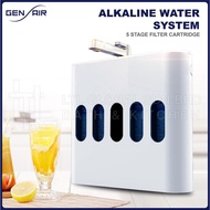 GEN AIR Alkaline Water Filter System, 5 Stage Filtration Water System Dispenser , Alkaline Korea