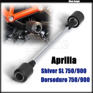 For Aprilia DORSODURO SHIVER SL 750/900 Motorcycle Aluminum Slider Vehicle Body Drop Protection Bump