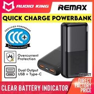 REMAX Original 3C Powerbank CCC Big Capacity 30000mah Quick Charge Dual Usb Port Pawer Bank Murah AK