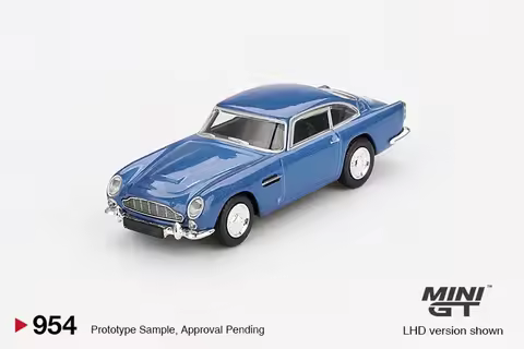 MINI GT 1:64 DB5 Sierra Blue Diecast Model Car