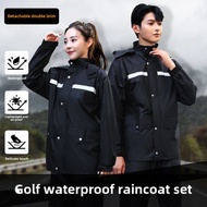 Golf Raincoat Suit Men Women Designed for the Ending Game Separate Rainproof Outdoor YY5401 W9VT