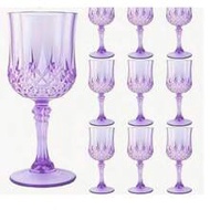 12/8/6/4/2/1pc Set, 5oz Champagne Cups, Lightweight Stackable Storage, Luxury High-End Drinkware, Ki