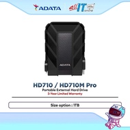 Adata HD710 / HD710M Pro 2.5" Portable External HDD USB 3.2 Gen 1 (1TB)
