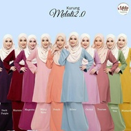 VS-03 [PART 2] Kurung Pahang Melati 2.0 S-5XL Baju Raya Plus Size Baju Kurung Plain Muslimah Wear Mu