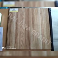 Granit tile motif kayu Glossy 60x60 Mahony wood Megaglazer