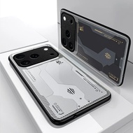 9H Glass Case For iPhone 17 Pro Max Cases 17ProMax 5G Hard Tempered Glass Phone Back Cover iPhone17 