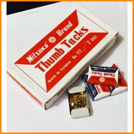 ➖ ◆ ✻ EAGLE BRAND & MITSUKO BRAND THUMBTACKS(MORE  QUANTITY) ,GOLD THUMBTACKS IN 24PACKS IN A BOX