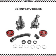 BMW F80 M3 | F82 M4 (S55) - Infinity Design Carbon Air Intake Kit / Carbon Fiber High Flow Intake Sy