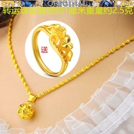 916 gold jewelry gold necklace ladies gold necklace to give girlfriend a birthday gift in stock