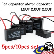 Fan Capasitor Motor Capacitor 1.5uf 2.0uf 2.5uf CBB61 Fan& Ceiling Fan capacitor|Kipas & Kipas Silin