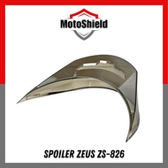 Helmet Zeus Spoiler ZS-826 Aksesori Helmet Motosikal