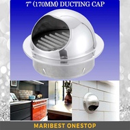 7” (170MM) Stainless Steel Ducting Cap