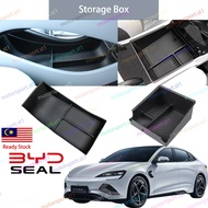 [READY STOCK] BYD Seal Armrest Storage Box Front Tray Center Console Waterproof for BYD Seal Accesso